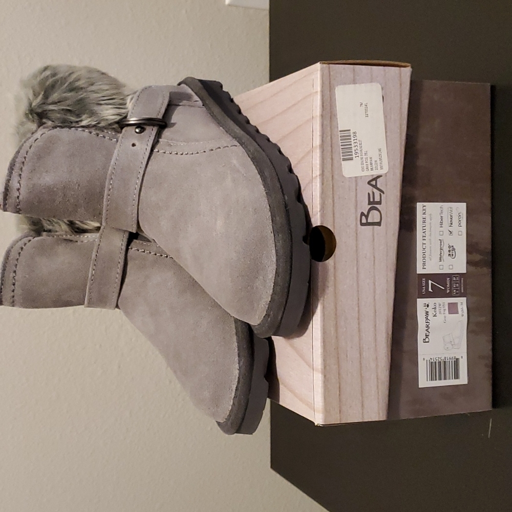 BEARPAW Koko Genuine Shearling Waterproof Boots